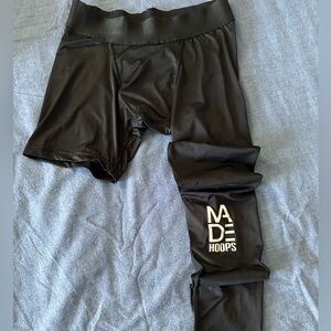 Made Hoop one leg shorts